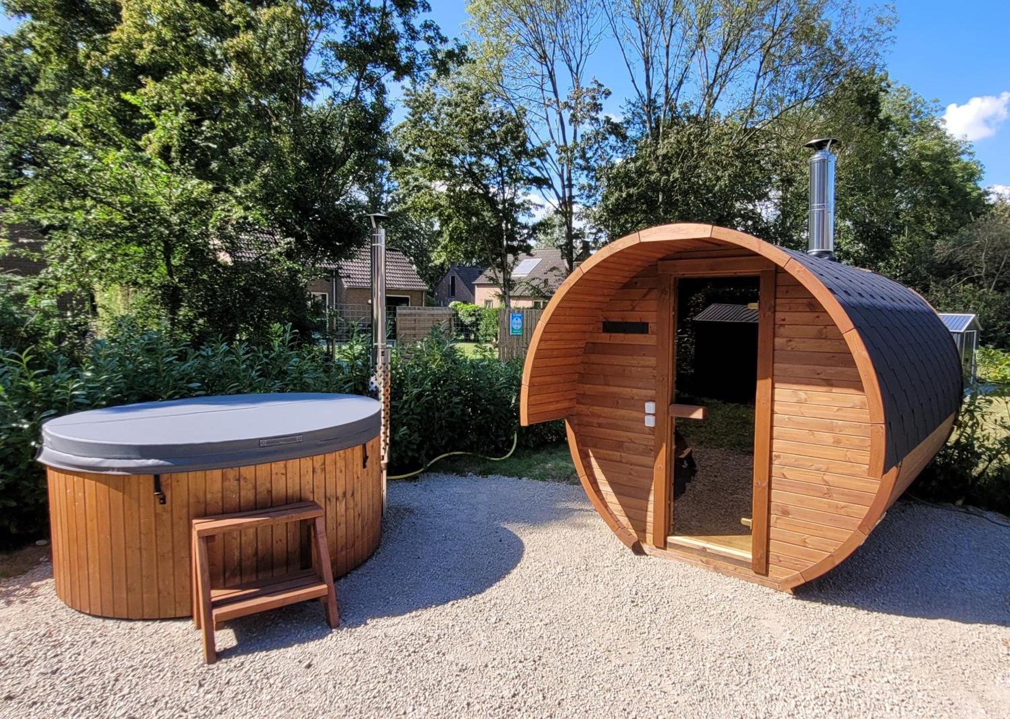 Evergreen Wellness Met Sauna & Hottub Ewijk Eksteriør bilde