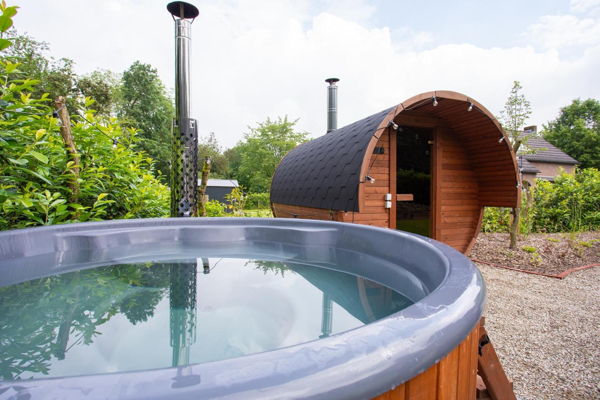 Evergreen Wellness Met Sauna & Hottub Ewijk Eksteriør bilde
