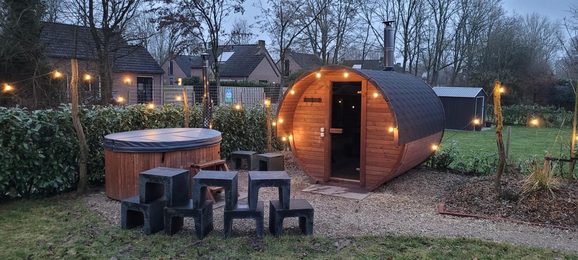 Evergreen Wellness Met Sauna & Hottub Ewijk Eksteriør bilde
